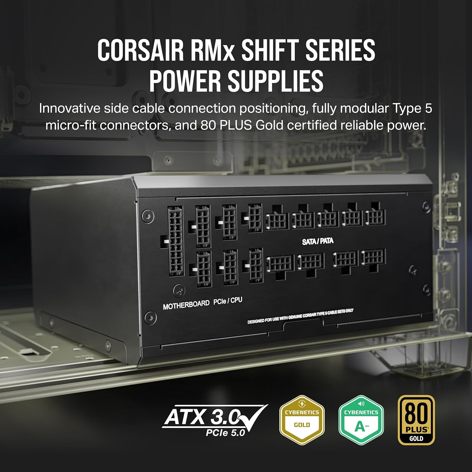 Corsair RM1200X Gold PSU Corsair RM1200X Gold PSU